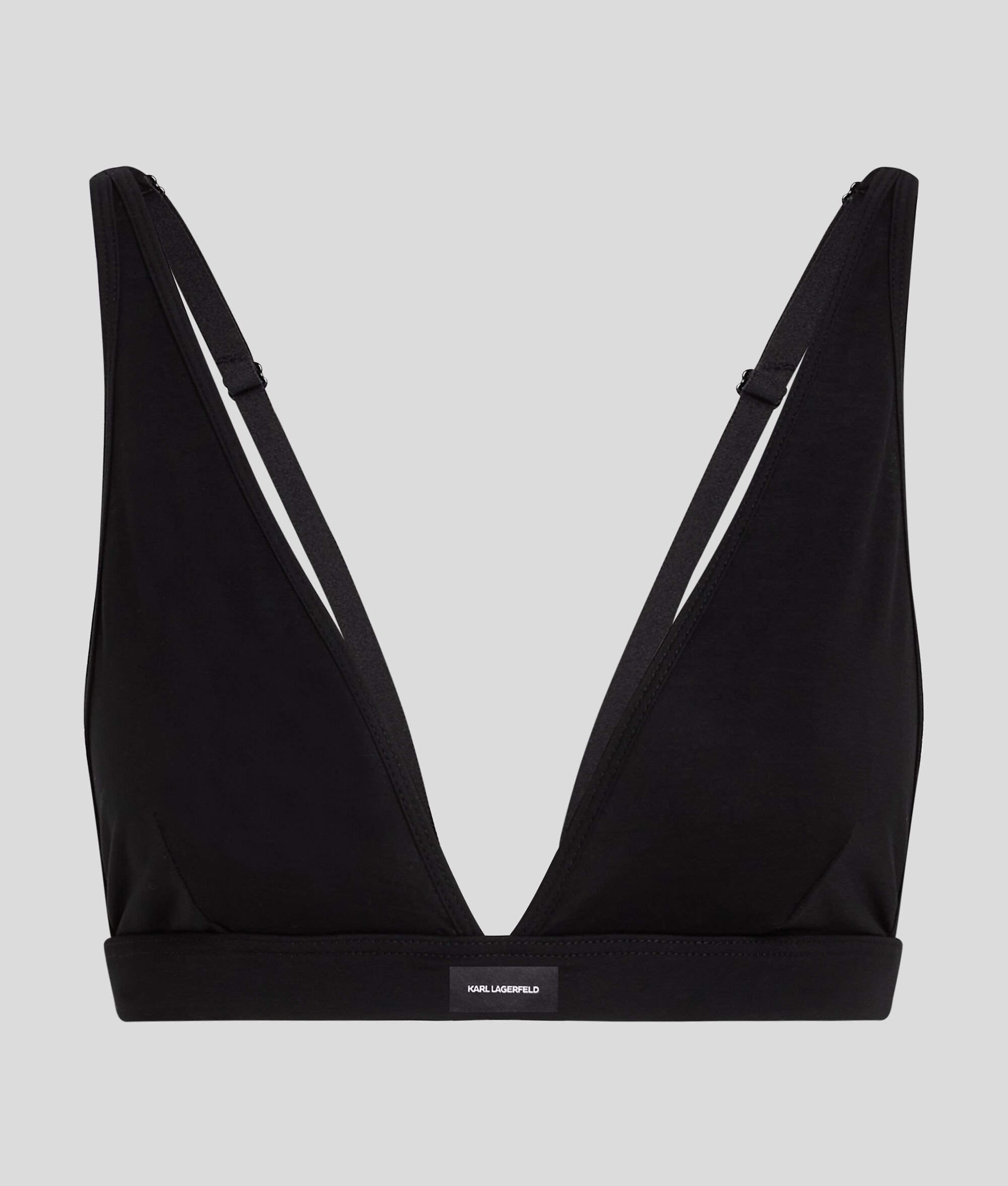 (image for) Value-Packed Essential Logo Plunge Bralette